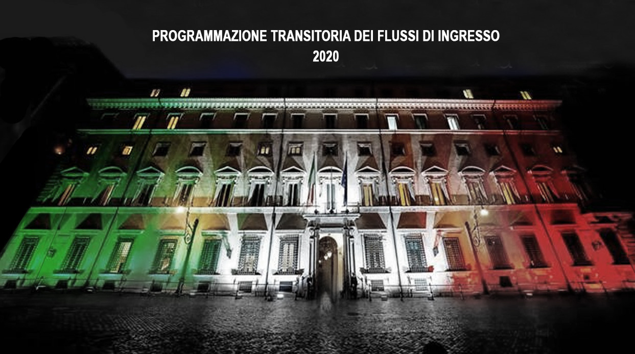 Flussi d'ingresso 2020